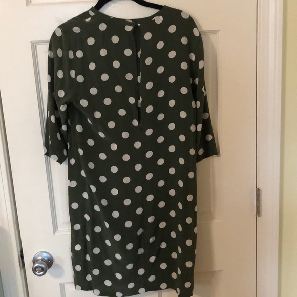 Equipment “Aubrey” Green Polka Dot Dress, XS - Picture 3 of 3